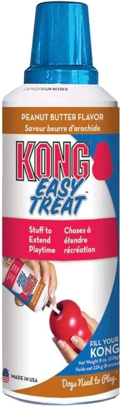 Kong Easy Treat Spuitbus Pindakaas 227 Gr -Hondenspeelgoed Winkel 358x1200 1