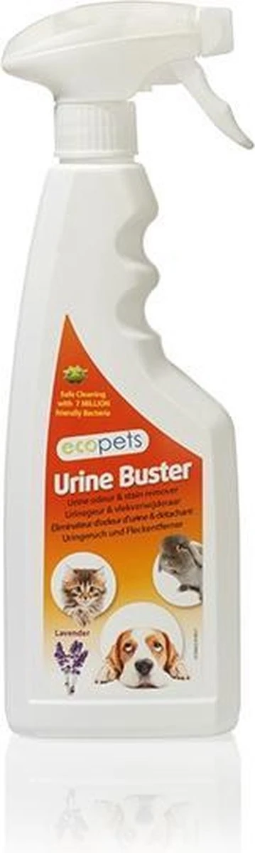 Ecopets UrineBuster Urinegeur Verwijderaar Lavendel 500 Ml (ecopet) 4 Ecopets UrineBuster Urinegeur Verwijderaar Lavendel 500 Ml (ecopet) - Afbeelding 2