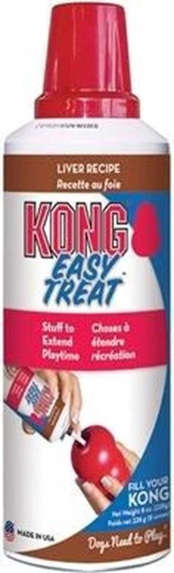 Kong Easy Treat Spuitbus Pindakaas 227 Gr -Hondenspeelgoed Winkel 364x1200 1