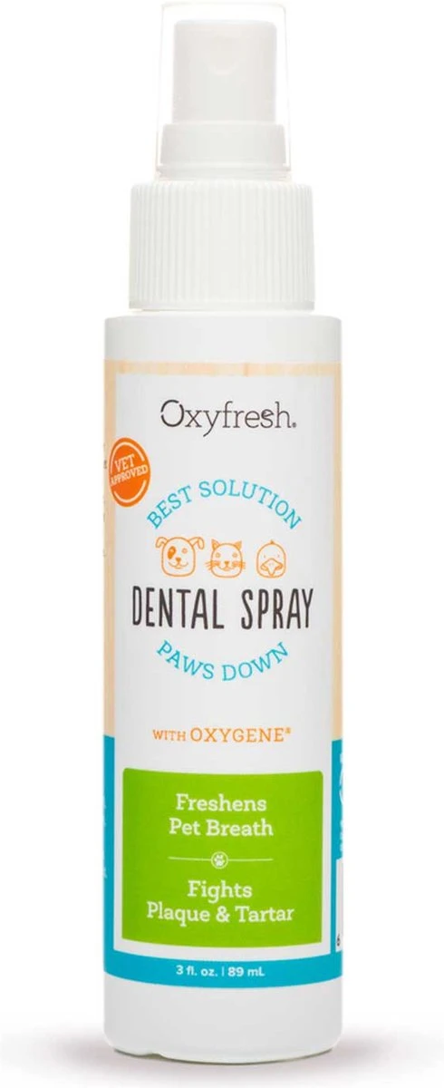 OxyFresh Pet Mondspray Voor Hond En Kat Tegen Slechte Adem En Tandsteen 3 OxyFresh Pet Mondspray Voor Hond En Kat Tegen Slechte Adem En Tandsteen