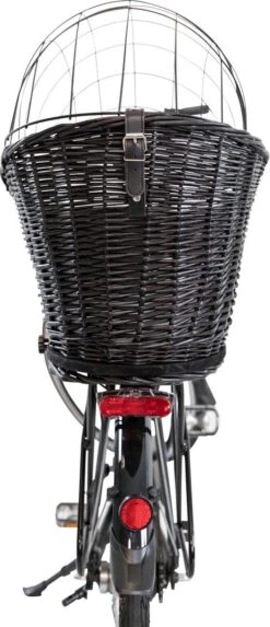 Trixie Fietsmand - Voor Bagagedrager -n35x49x55 Cm - Zwart 30 Trixie Fietsmand - Voor Bagagedrager -n35x49x55 Cm - Zwart -Hondenspeelgoed Winkel 517x1200