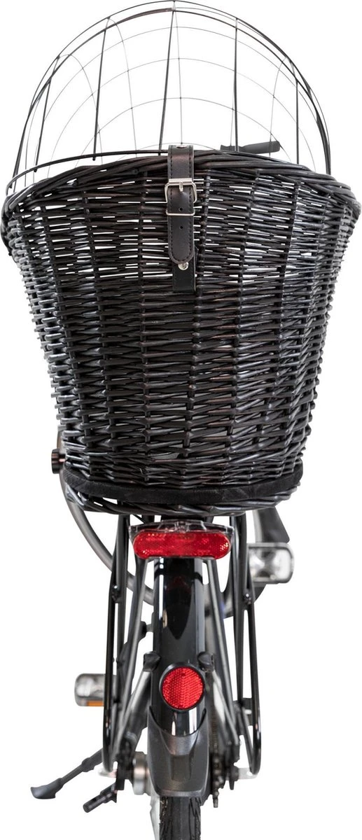 Trixie Fietsmand - Voor Bagagedrager -n35x49x55 Cm - Zwart 11 Trixie Fietsmand - Voor Bagagedrager -n35x49x55 Cm - Zwart - Afbeelding 9