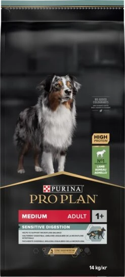 Pro Plan Medium Adult Sensitive Digestion - Honden Droogvoer - Lam - 14 Kg -Hondenspeelgoed Winkel 544x1200 2