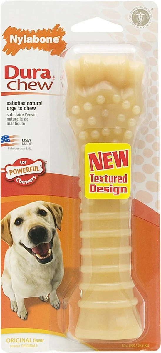 Nylabone Harde Bijters Kluif - Hondenspeelgoed - Natural - Voor Honden Tot 30 Kg 10 Nylabone Harde Bijters Kluif - Hondenspeelgoed - Natural - Voor Honden Tot 30 Kg - Afbeelding 8