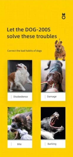 Anti Blafband EN Trainingshalsband In 1 - UNIEK Systeem - 500m Bereik - Trainingsband Opvoedband Waterdicht - Anti Blaf Apparaat - Teletac - Oplaadbaar - Volautomatisch - Grote & Kleine Hond -Hondenspeelgoed Winkel 562x1200 1