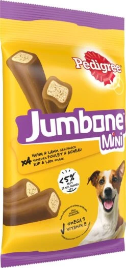 Pedigree Jumbone Hondensnacks Mini - Kip & Lam - 8 X 4 Stuks -Hondenspeelgoed Winkel 562x1200 2