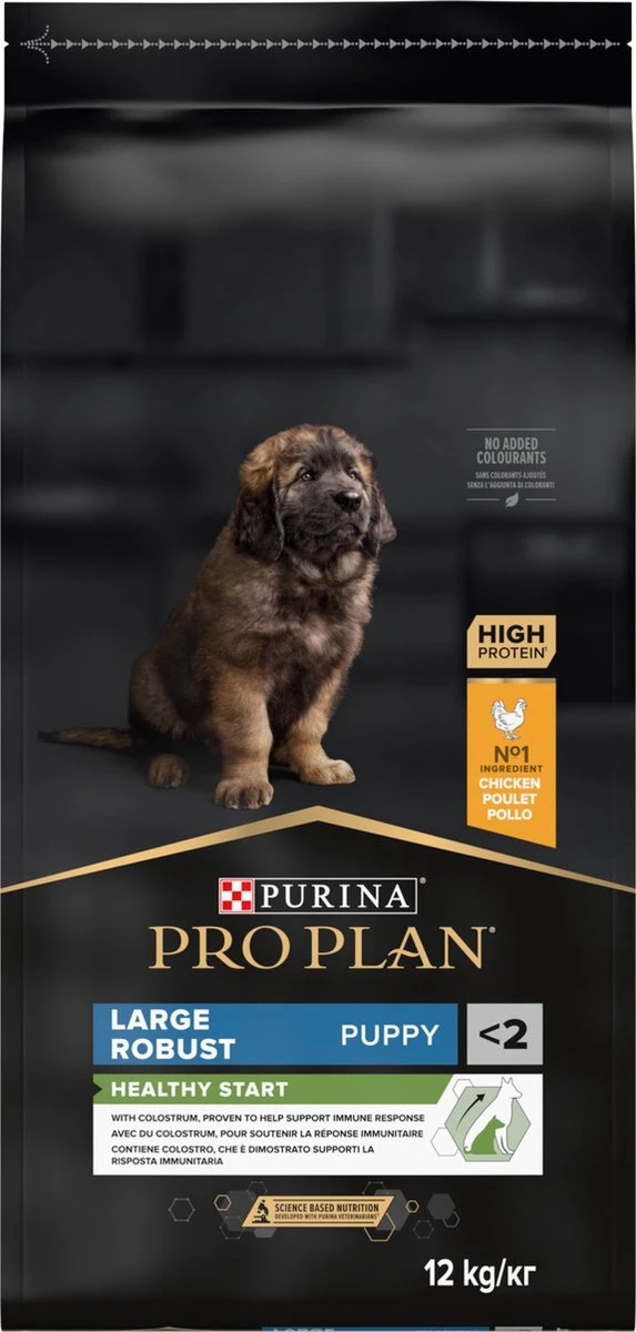 Pro Plan Healthy Start Puppy Large Robust - Honden Droogvoer - Kip - 12 Kg 8 Pro Plan Healthy Start Puppy Large Robust - Honden Droogvoer - Kip - 12 Kg - Afbeelding 6