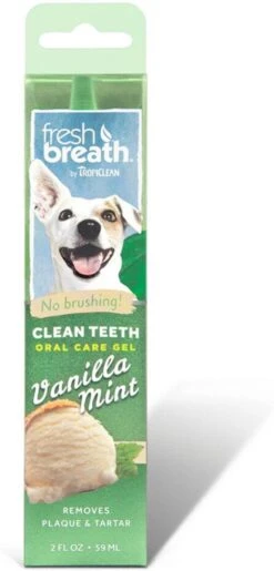 Tropiclean Fresh Breath Clean Teeth Oral Care Gel - Gebitsverzorging - Mint 59 Ml 12 Tropiclean Fresh Breath Clean Teeth Oral Care Gel - Gebitsverzorging - Mint 59 Ml -Hondenspeelgoed Winkel 576x1200
