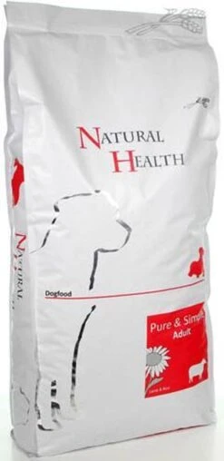 Natural Health Droogvoer Natural Health Dog Adult 12.5 Kg -Hondenspeelgoed Winkel 583x1200 3