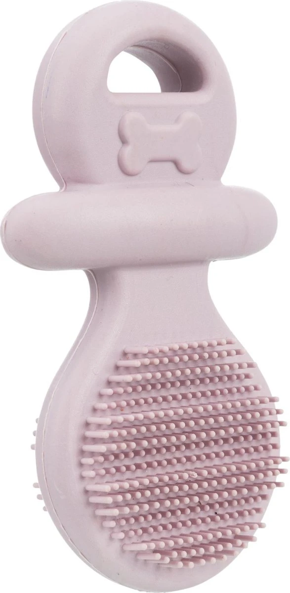 Merkloos Fopspeen Natuurrubber Paars 9 Cm ( Honden Bijtring Puppy ) 5 Merkloos Fopspeen Natuurrubber Paars 9 Cm ( Honden Bijtring Puppy ) - Afbeelding 3