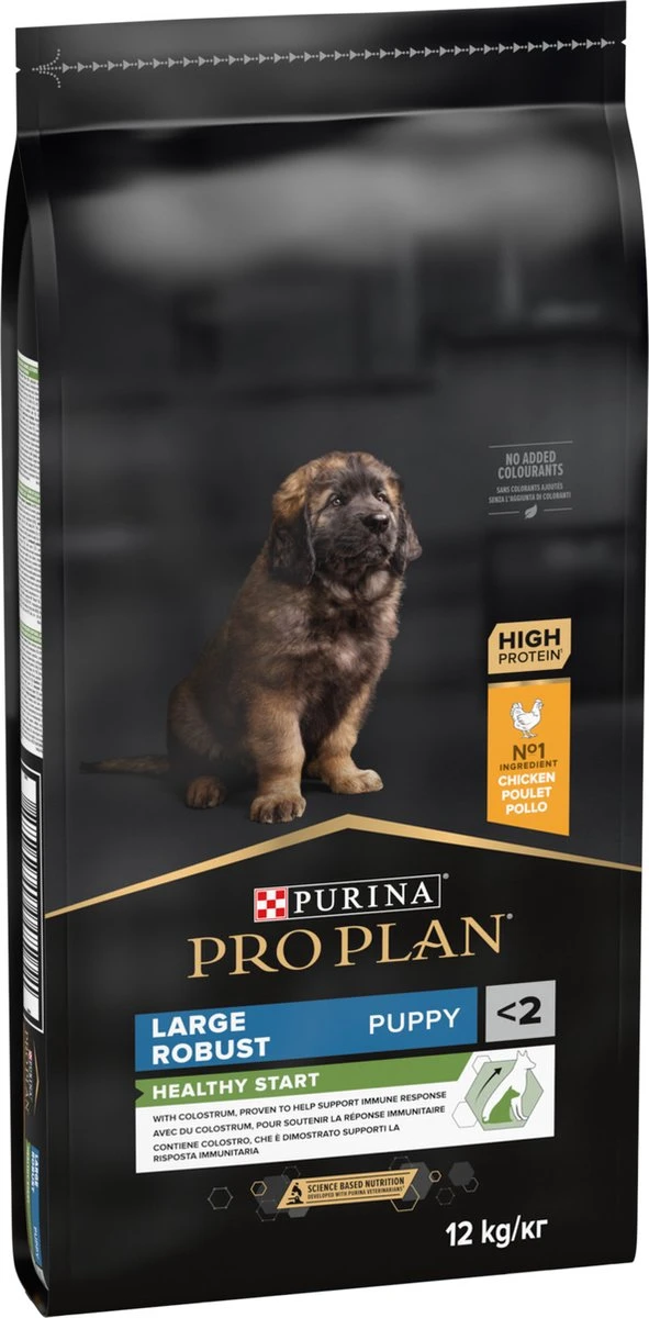 Pro Plan Healthy Start Puppy Large Robust - Honden Droogvoer - Kip - 12 Kg 7 Pro Plan Healthy Start Puppy Large Robust - Honden Droogvoer - Kip - 12 Kg - Afbeelding 5