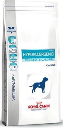 Royal Canin Hypoallergenic Moderate Calorie - Hondenvoer - 14 Kg -Hondenspeelgoed Winkel 595x1200 1