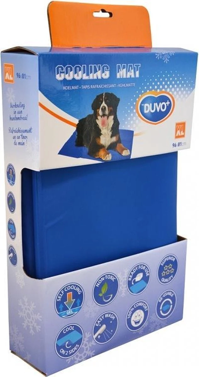 Duvo+ Koelmat - Blauw - XXL 4 Duvo+ Koelmat - Blauw - XXL - Afbeelding 2