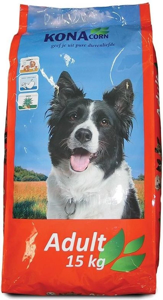 Konacorn Adult | 15 Kg Hondenvoer 3 Konacorn Adult | 15 Kg Hondenvoer