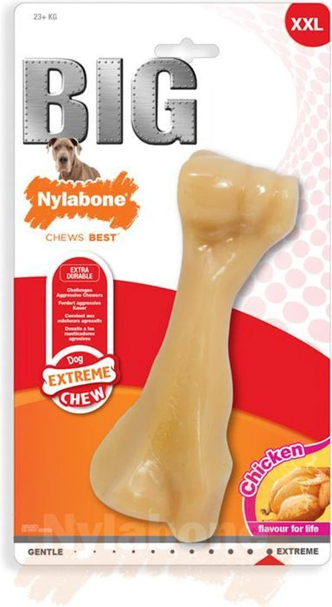 Nylabone Harde Bijters Kluif - Kip - Voor Honden Tot 15 Kg 12 Nylabone Harde Bijters Kluif - Kip - Voor Honden Tot 15 Kg - Afbeelding 10