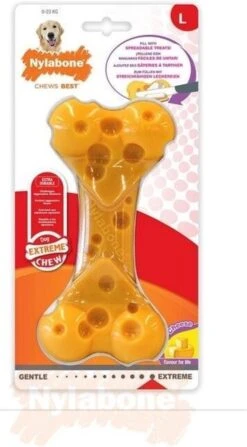Nylabone Extreme Kauwbot Met Kaassmaak - Voor De Krachtigste Kauwers - Vulbaar Met Smeersels Zoals Pindakaas - XS/M/L - Large 14 Nylabone Extreme Kauwbot Met Kaassmaak - Voor De Krachtigste Kauwers - Vulbaar Met Smeersels Zoals Pindakaas - XS/M/L - Large -Hondenspeelgoed Winkel 663x1200