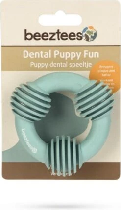 Beeztees Rubber Dental Ring Puppy Groen 8 Cm -Hondenspeelgoed Winkel 691x1200