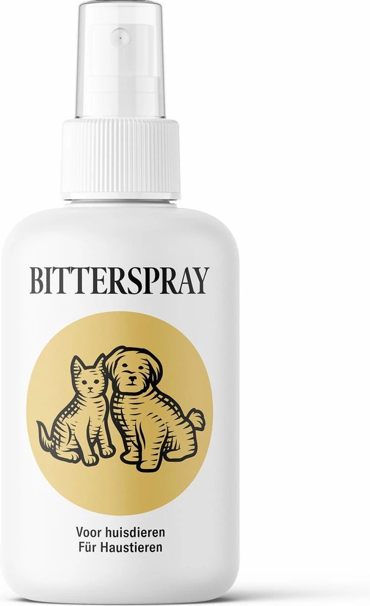 Sensipharm Bitterspray Anti Bijt Spray - Hond, Kat, Konijn & Vogel - Bitter Anti Kauw Knabbel Knaag - 100 Ml 3 Sensipharm Bitterspray Anti Bijt Spray - Hond, Kat, Konijn & Vogel - Bitter Anti Kauw Knabbel Knaag - 100 Ml