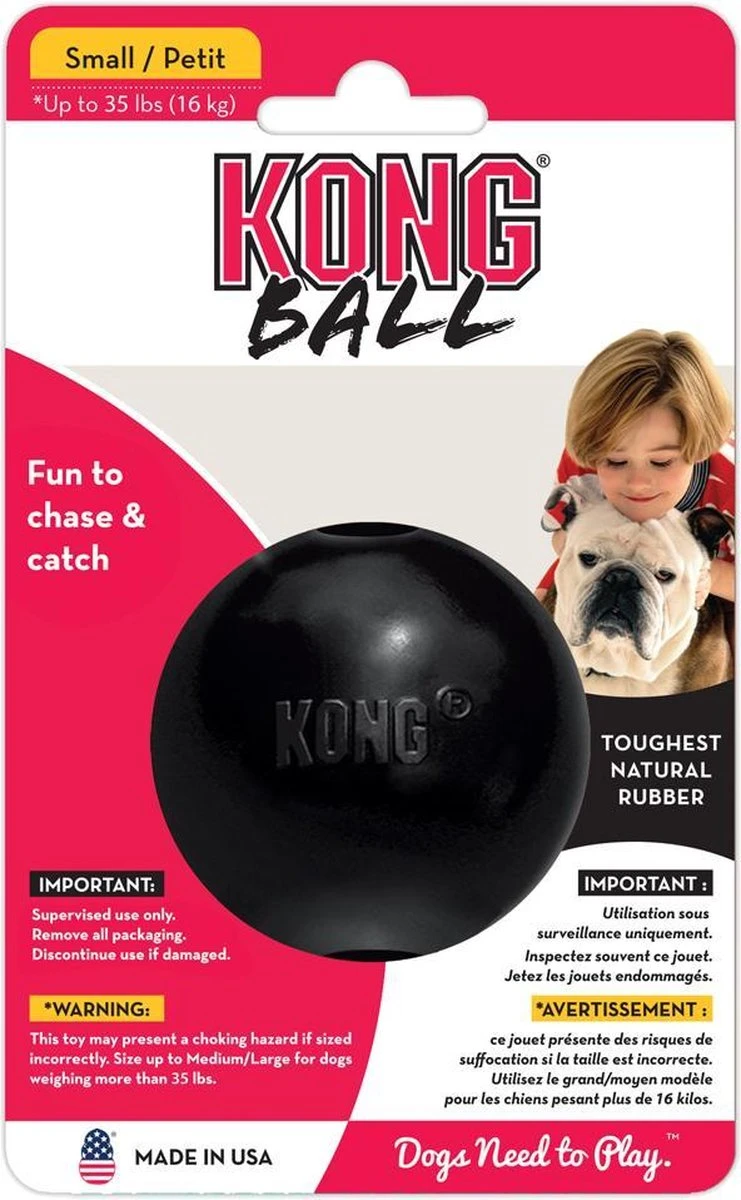 Kong Extreme Bal - Hondenspeelgoed - Zwart - S 9 Kong Extreme Bal - Hondenspeelgoed - Zwart - S - Afbeelding 7