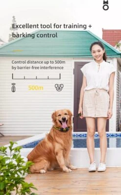 Anti Blafband EN Trainingshalsband In 1 - UNIEK SYSTEEM - 1000m Bereik - 100 Levels 15 Anti Blafband EN Trainingshalsband In 1 - UNIEK SYSTEEM - 1000m Bereik - 100 Levels -Hondenspeelgoed Winkel 745x1200