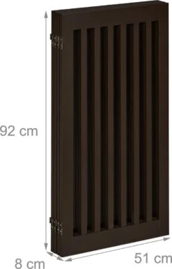 Relaxdays Veiligheidshekje Hout - 92 Cm Hoog - Kinderhek - Hondenhek - Inklapbaar - Bruin - 4 Panelen 19 Relaxdays Veiligheidshekje Hout - 92 Cm Hoog - Kinderhek - Hondenhek - Inklapbaar - Bruin - 4 Panelen -Hondenspeelgoed Winkel 766x1200 1