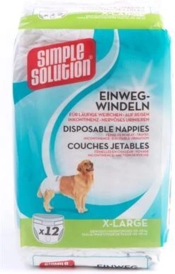 Simple Solution Wegwerp Honden Luier - SMALL 12 ST 38-48 CM -Hondenspeelgoed Winkel 768x1200