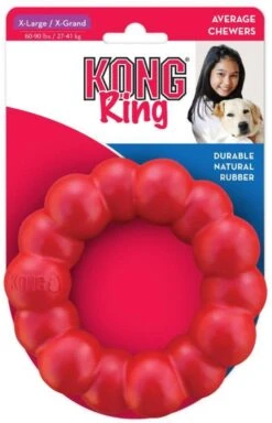 Kong Ring Rood 11x11x3 Cm - Medium/Large -Hondenspeelgoed Winkel 772x1200 1