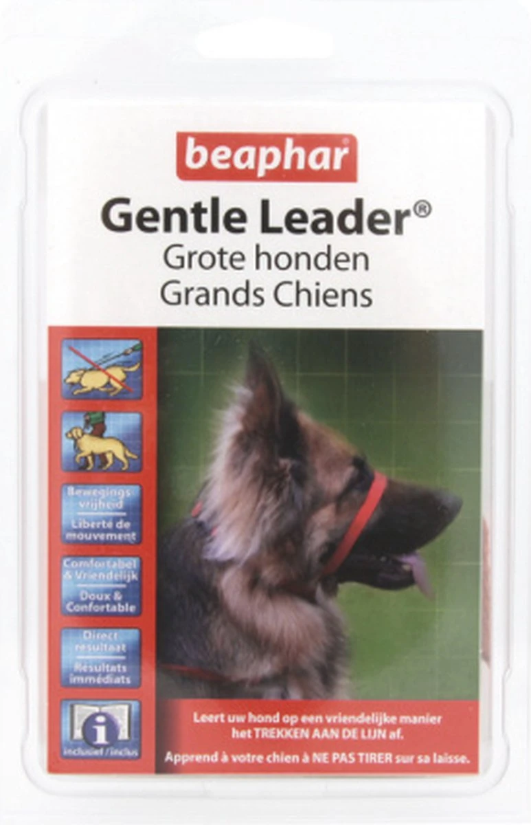 Beaphar Gentle Leader - Zwart - 54 Cm - Grote Honden 12 Beaphar Gentle Leader - Zwart - 54 Cm - Grote Honden - Afbeelding 10