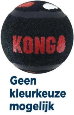 KONG Signature Speelballen S - Steviger Dan Tennisballen - Niet Schurend Materiaal - Speelbal Voor Honden - 3 Stuks -Hondenspeelgoed Winkel 774x1200 1
