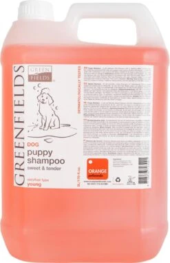 Greenfields - Milde Hondenshampoo Puppy - Zachte Shampoo Met Babypoeder Geur - Inhoud 270 Ml Of 5 Liter - 270 Ml 10 Greenfields - Milde Hondenshampoo Puppy - Zachte Shampoo Met Babypoeder Geur - Inhoud 270 Ml Of 5 Liter - 270 Ml -Hondenspeelgoed Winkel 775x1200 1