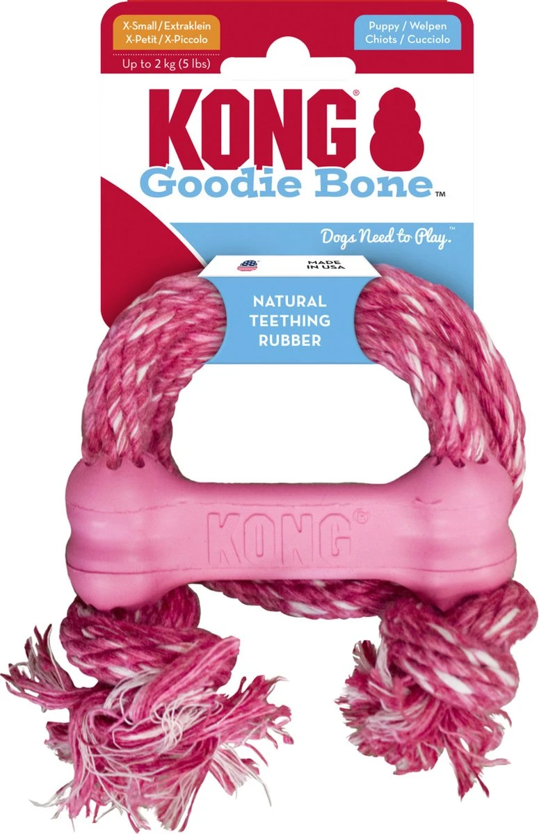 Kong Puppy Goodie Bone Small Small - 1 ST 6 Kong Puppy Goodie Bone Small Small - 1 ST - Afbeelding 4
