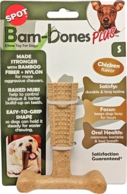 Spot Bam-Bones Plus Easy Grip - Veilig Kauwbot Voor Honden - Speciaal Voor Sterke Kauwers - Verzorgt Het Gebit Van De Hond - Rund Of Kip - S/M/L - Maat: Large, Smaak: Kip 16 Spot Bam-Bones Plus Easy Grip - Veilig Kauwbot Voor Honden - Speciaal Voor Sterke Kauwers - Verzorgt Het Gebit Van De Hond - Rund Of Kip - S/M/L - Maat: Large, Smaak: Kip -Hondenspeelgoed Winkel 784x1200 1