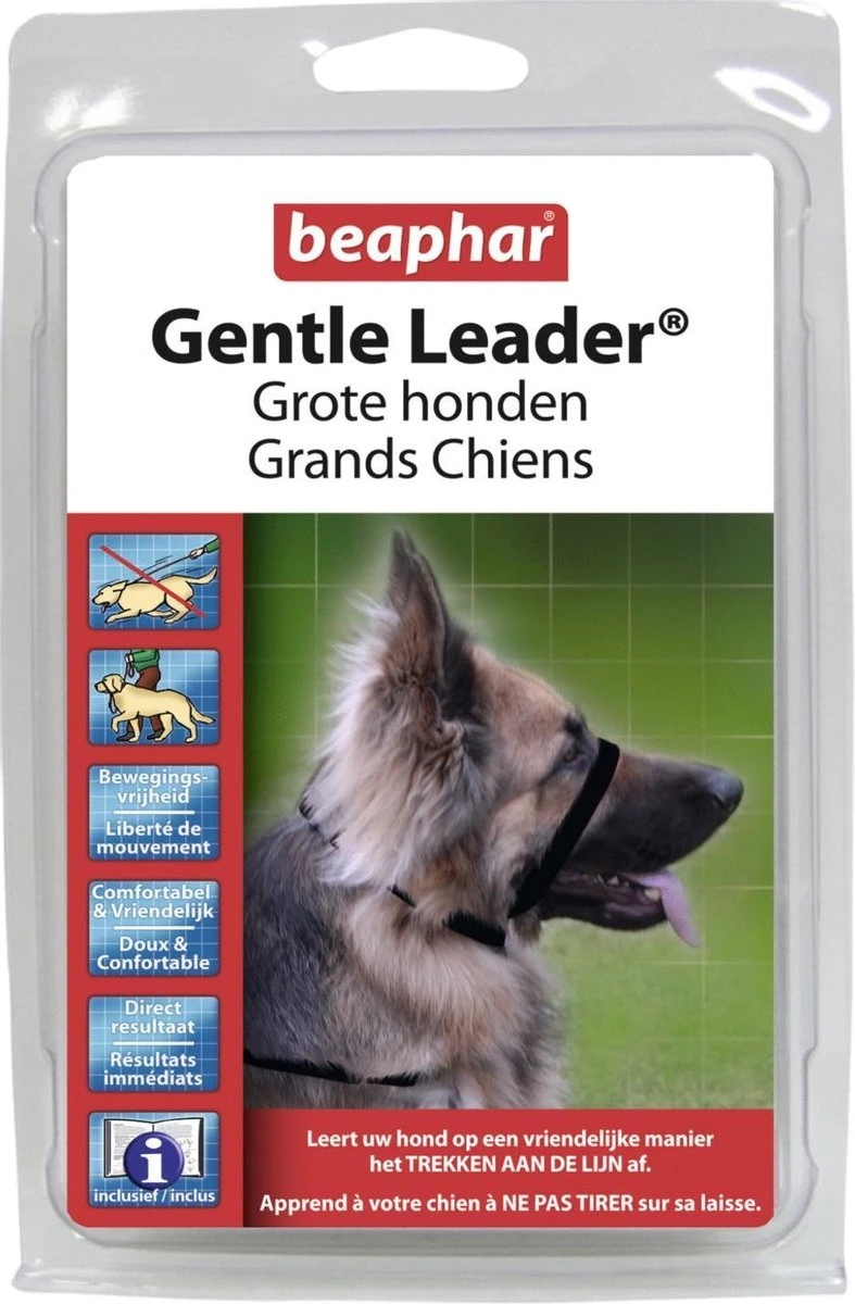 Beaphar Gentle Leader - Zwart - 54 Cm - Grote Honden 3 Beaphar Gentle Leader - Zwart - 54 Cm - Grote Honden