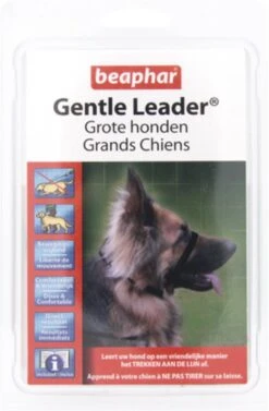 Beaphar Gentle Leader - Zwart - 54 Cm - Grote Honden 23 Beaphar Gentle Leader - Zwart - 54 Cm - Grote Honden -Hondenspeelgoed Winkel 787x1200 2