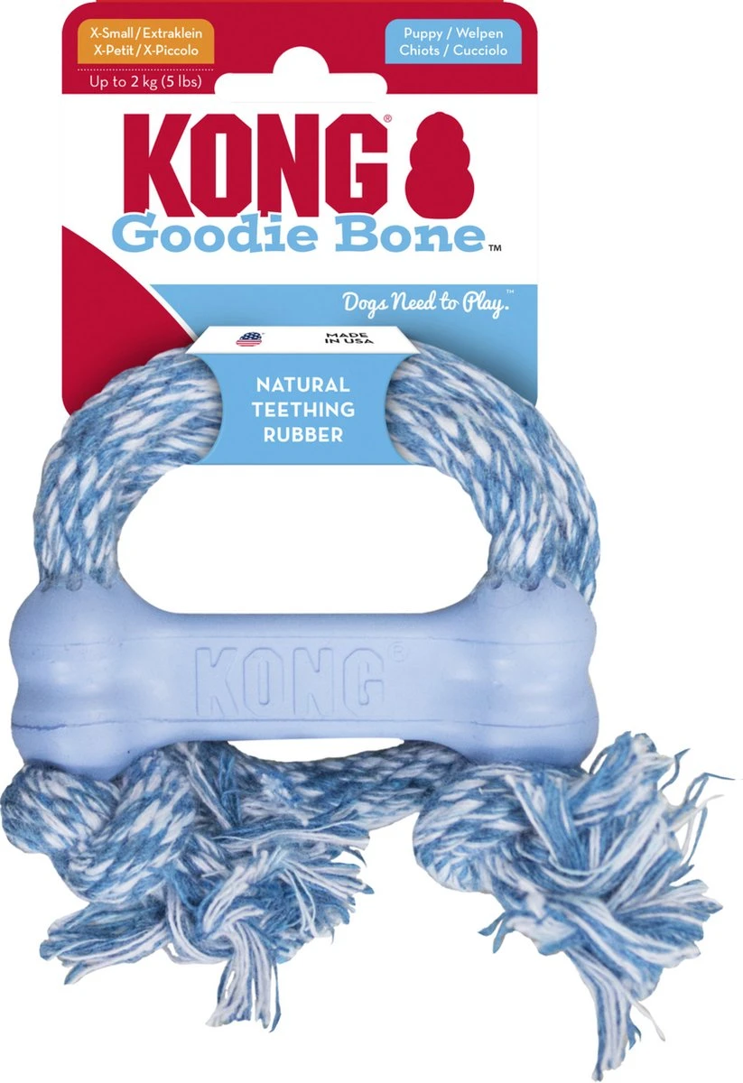 Kong Puppy Goodie Bone Small Small - 1 ST 4 Kong Puppy Goodie Bone Small Small - 1 ST - Afbeelding 2