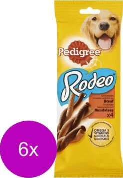 Pedigree Rodeo Kauwsticks - Rund - Hondensnacks - 6 X 4 Stuks 8 Pedigree Rodeo Kauwsticks - Rund - Hondensnacks - 6 X 4 Stuks -Hondenspeelgoed Winkel 829x1200