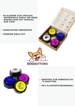 Dogbuttons® – PETIFY PREMIUM Praatknoppen –4 Stuks - Praatknop – Hond – Opneembare Knoppen – Hond Praten – Hondentraining – Praatknoppen – Dog Button – Hondenknop – Huisdier – Honden Speelgoed Intelligentie – Praten Met Hond – Laat Uw Hond Spreken! 12 Dogbuttons® – PETIFY PREMIUM Praatknoppen –4 Stuks - Praatknop – Hond – Opneembare Knoppen – Hond Praten – Hondentraining – Praatknoppen – Dog Button – Hondenknop – Huisdier – Honden Speelgoed Intelligentie – Praten Met Hond – Laat Uw Hond Spreken! -Hondenspeelgoed Winkel 848x1200