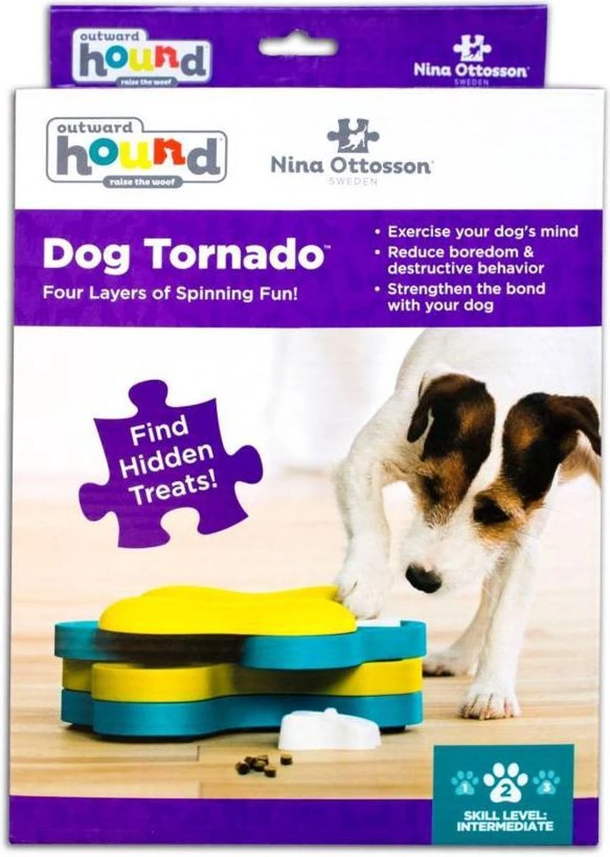 Nina Ottosson Dog Tornado Blu 6 Nina Ottosson Dog Tornado Blu - Afbeelding 5