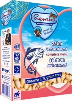 Renske Vers Vlees Zalm Graanvrij - Hondenvoer - 10 X 395 Gr -Hondenspeelgoed Winkel 861x1200 1