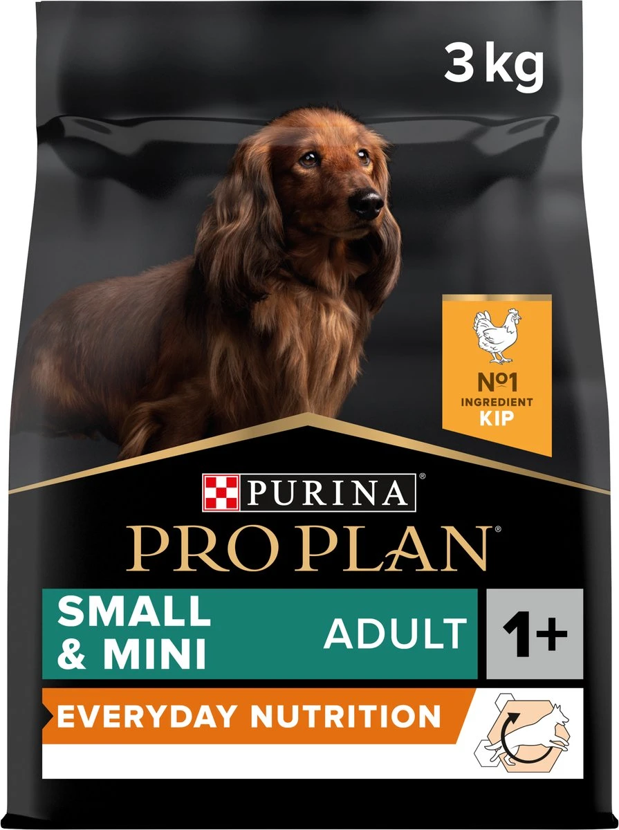 Pro Plan Everyday Nutrition Adult Small & Mini - Honden Droogvoer - Kip - 3 Kg 6 Pro Plan Everyday Nutrition Adult Small & Mini - Honden Droogvoer - Kip - 3 Kg - Afbeelding 4