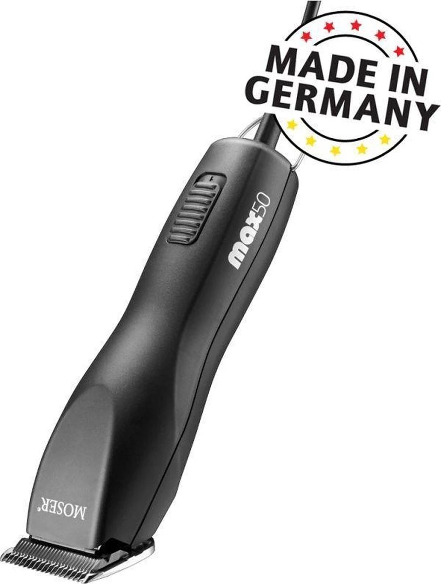 Hondentondeuse Moser Max 50 Zwart 1 Speed 6 Hondentondeuse Moser Max 50 Zwart 1 Speed - Afbeelding 4