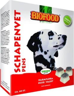Biofood BF Petfood Schapenvet Bonbons Pens 40 Stuks 10 Biofood BF Petfood Schapenvet Bonbons Pens 40 Stuks -Hondenspeelgoed Winkel 926x1200