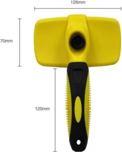 ElegaPet Hondenborstel Groen - Hondenhaar Verwijderen - Kat En Hondenkam - Slickerborstel Hond En Kat - Groomer - Ondervacht Kam Hond - Borstel Hond - Hondenborstel Langharig En Kortharig - Slickerborstel - Anti Klit/Knopen/Huidschilfers -Hondenspeelgoed Winkel 964x1200