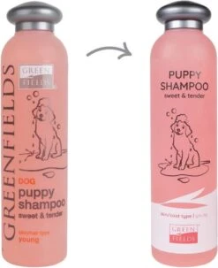Greenfields - Milde Hondenshampoo Puppy - Zachte Shampoo Met Babypoeder Geur - Inhoud 270 Ml Of 5 Liter - 270 Ml 9 Greenfields - Milde Hondenshampoo Puppy - Zachte Shampoo Met Babypoeder Geur - Inhoud 270 Ml Of 5 Liter - 270 Ml -Hondenspeelgoed Winkel 978x1200