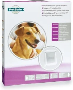 Petsafe 740 Hondenluik - Wit/Transparant - Medium - 35 X 26,5 Cm -Hondenspeelgoed Winkel 979x1200