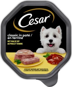 Cesar Classic Paté Honden Natvoer - Kip - 14 X 150 Gr -Hondenspeelgoed Winkel 991x1200
