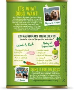 Edgard & Cooper Lam & Rund Blik - Voor Volwassen Honden - Hondenvoer - 12 X 400g 16 Edgard & Cooper Lam & Rund Blik - Voor Volwassen Honden - Hondenvoer - 12 X 400g -Hondenspeelgoed Winkel 996x1200 5